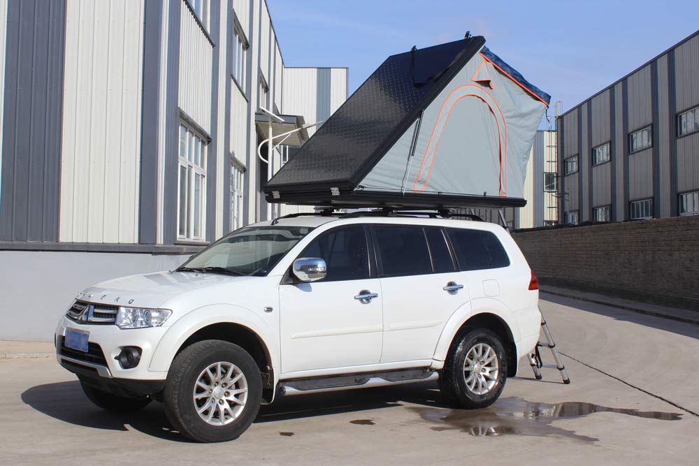 New Style Custom Outdoor 4wd Offroad Camping Aluminium Hard Shell Rooftop Tent