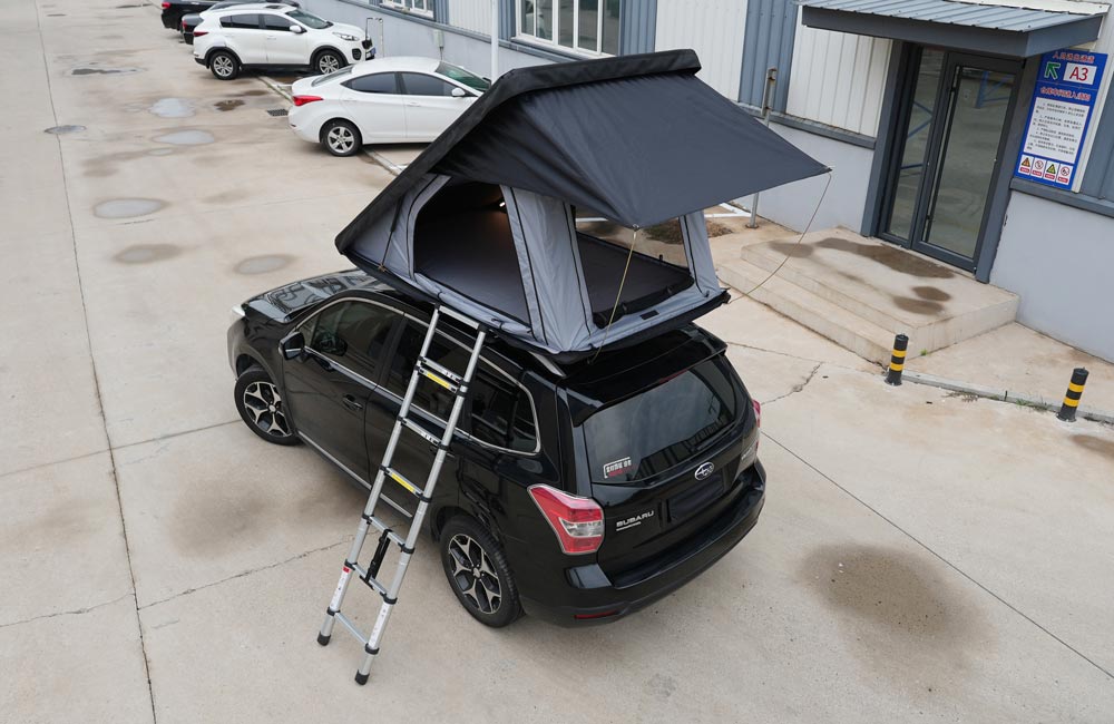 SRT20-130 OEM Custom Foldable Car Rooftop Tent Suppliers Soft Cover Lightweight Rooftop Tent