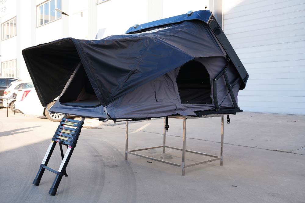 ABS600-160-S0001001 Customized OEM ABS Double Layer Four-season Canvas Rooftop Tents