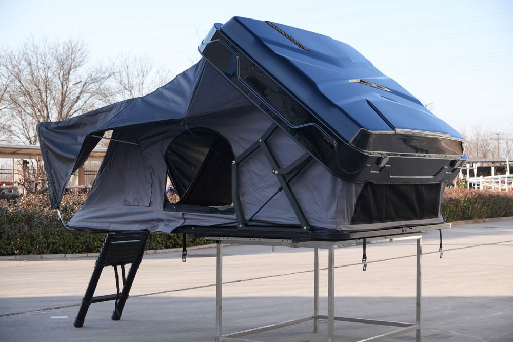 ABS600-160-S0001001 Customized OEM ABS Double Layer Four-season Canvas Rooftop Tents