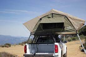 The roof tent is a great model for those who prefer more open overhangs. The material and construction quality of this tent are different from other models. Then, it\'s about design. This tent can be used in lower vehicles, such as rear pickup trucks, and