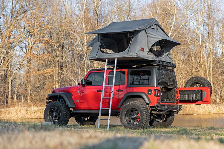 Rooftop tents take your land adventure to the next level. This collapsible tent provides all the conveniences needed to enhance the camping experience.