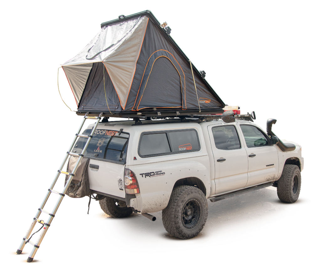 The focus of the design is durable and stylish aerodynamic design. If you plan to cross the Moab Desert off-road or ride on the rugged mountain trails of Colorado, don\'t worry, this rooftop tent will do the job.