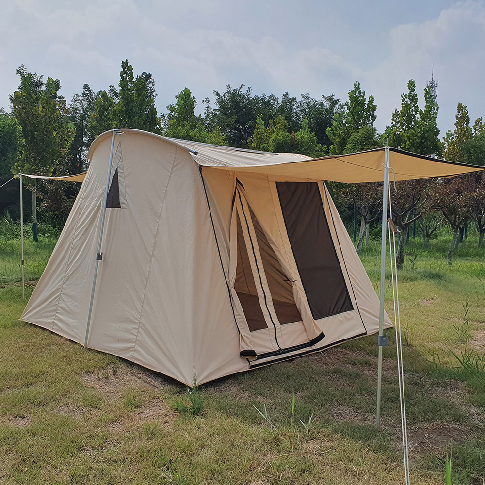 Cotton Canvas Spring Bar Tent