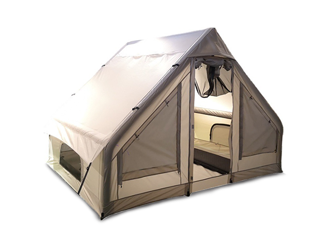 Outdoor Camping Tents Air Pole Canvas Inflatable Tent