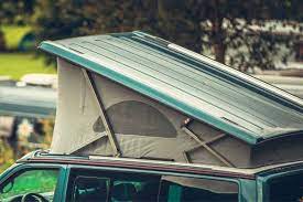 Often constructed as an aluminium roof top tent among other firm materials, these tents are secured to the top of your vehicle and usually just pop up, making them among the easiest to set up, requiring a few latches to be opened.