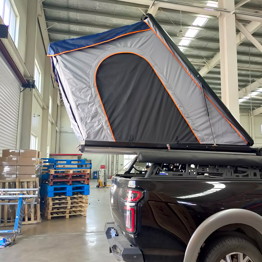 New Style Custom Outdoor 4wd Offroad Camping Aluminium Hard Shell Rooftop Tent