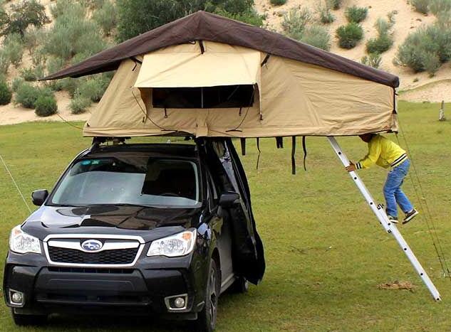 What's it like to sleep in a rooftop tent?