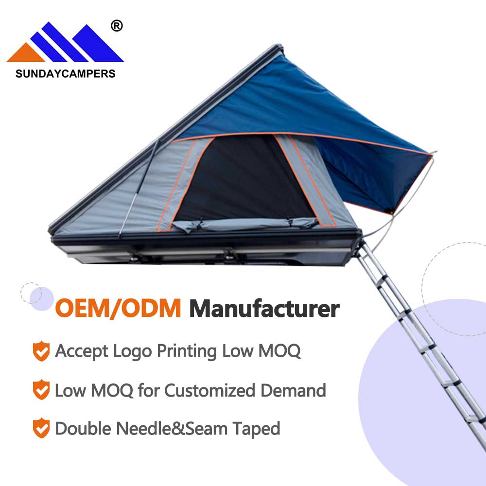 Aluminum Shell Roof Top Tent(2 people)