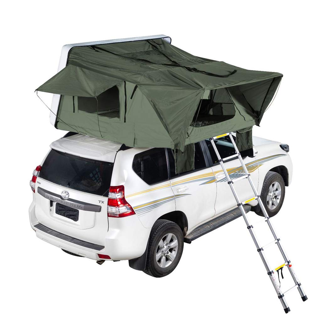 SRT10-M Outdoor Waterproof 4X4 Camping Car 4 Person ABS Hard Shell Roof Top Tent