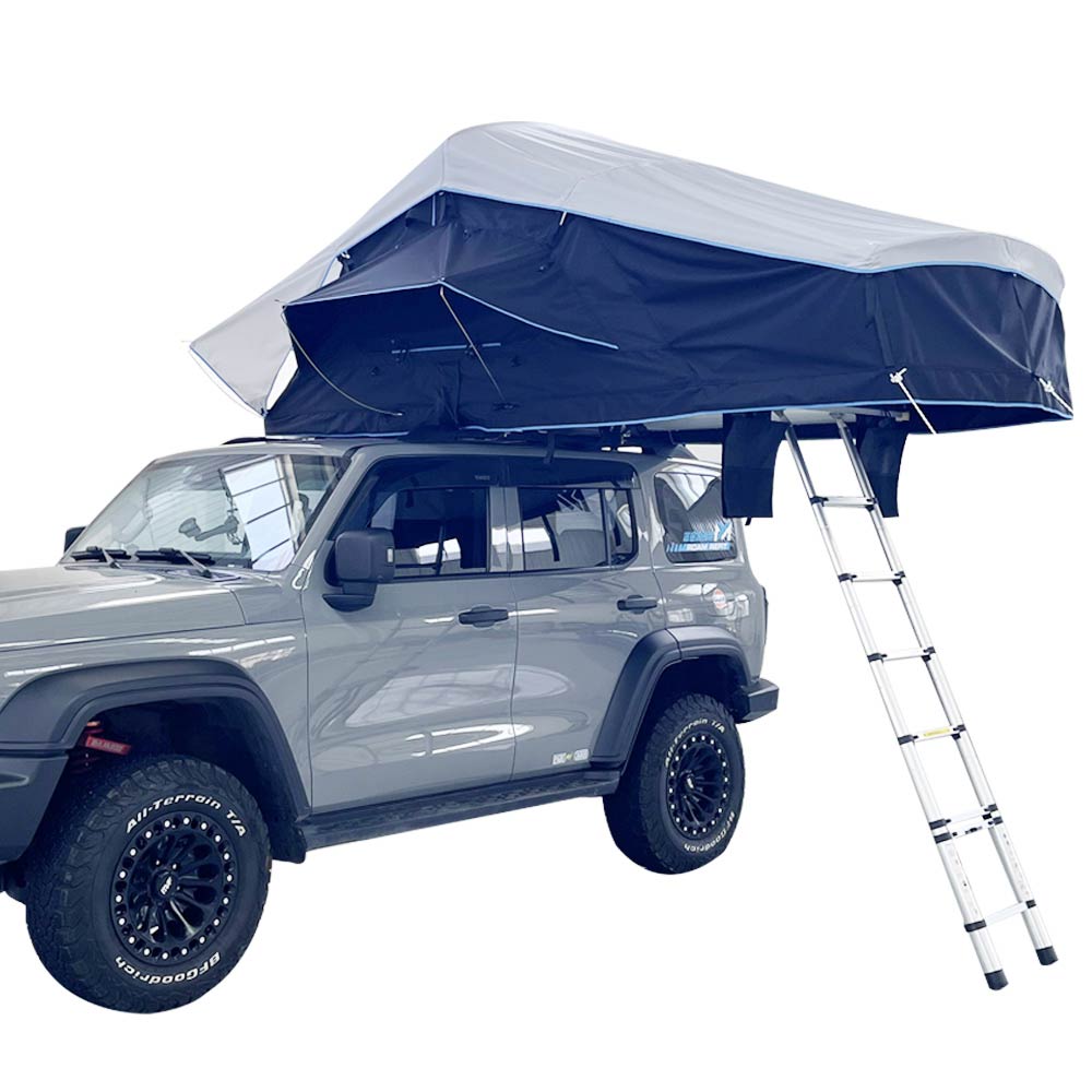 4Wd Camping Car Roof Tent Windproof Soft Car Roof 4X4 Quality Folding Camping Outdoor Traveling Car Roof Top Tents
