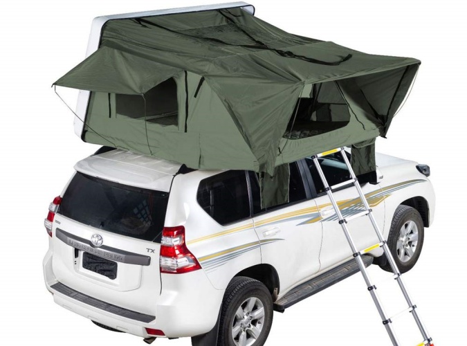 SRT10-M Outdoor Waterproof 4X4 Camping Car 4 Person ABS Hard Shell Roof Top Tent