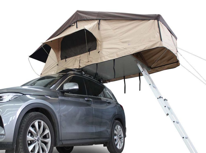 Outdoor Camping Roof Top Tent SRT01E-48(1-2 Person Tent)