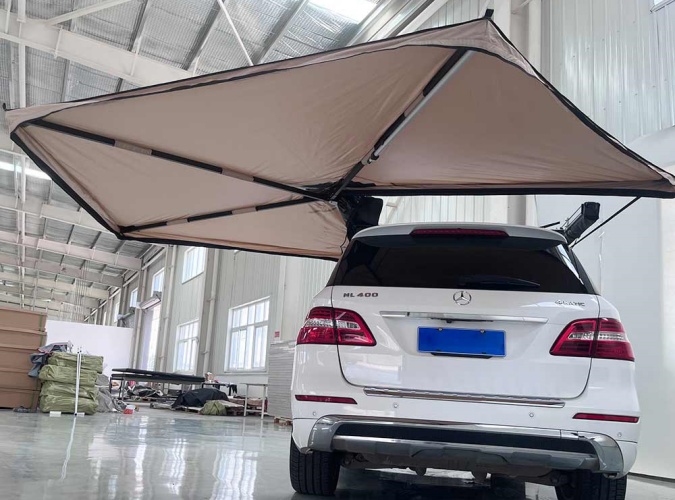 Wholesale Car Top Side Bat Awning WA02