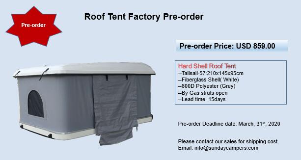 Hard Shell Roof Tent